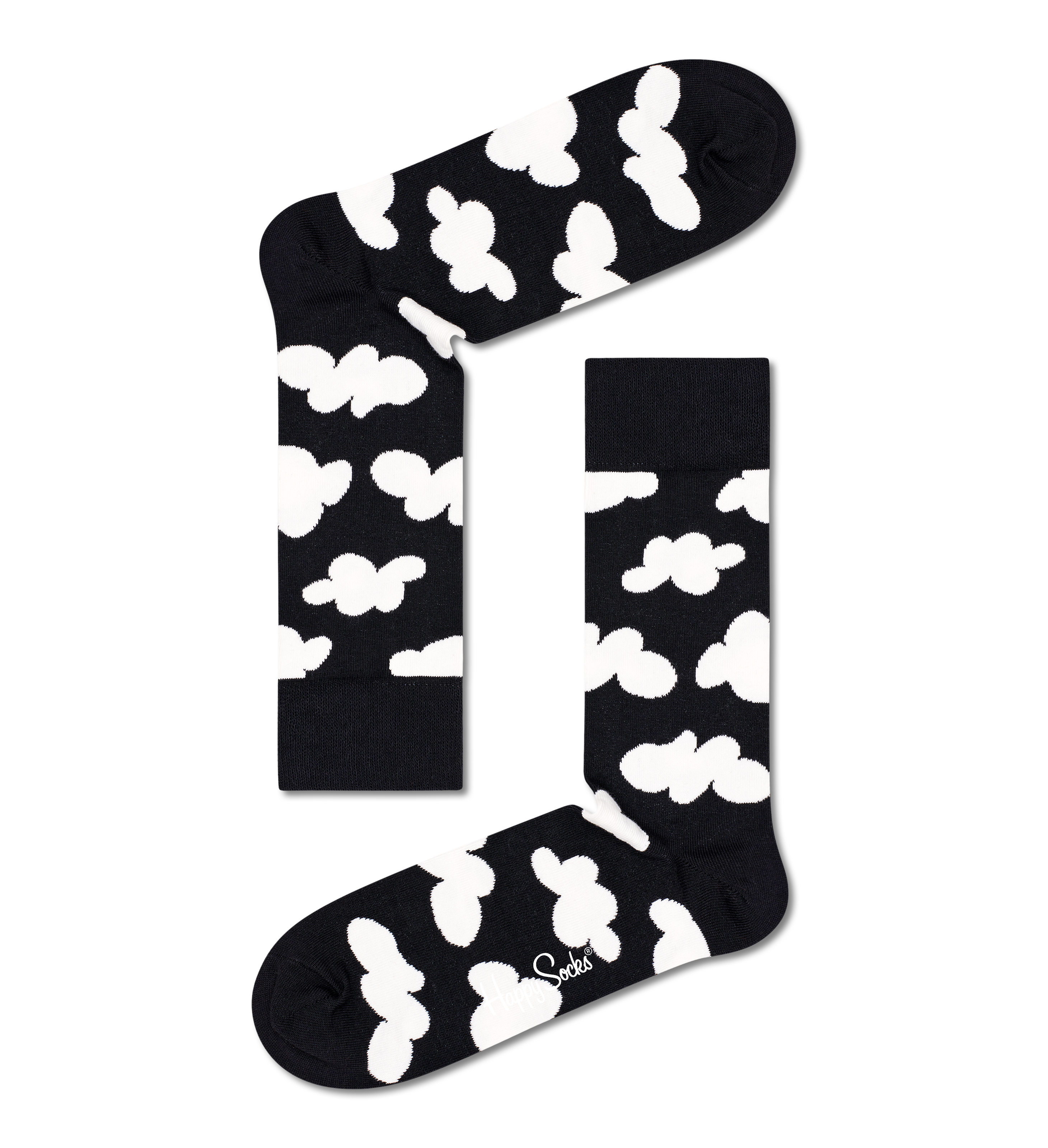 Happy 4pc Socks White US | Gift Black And Socks Set