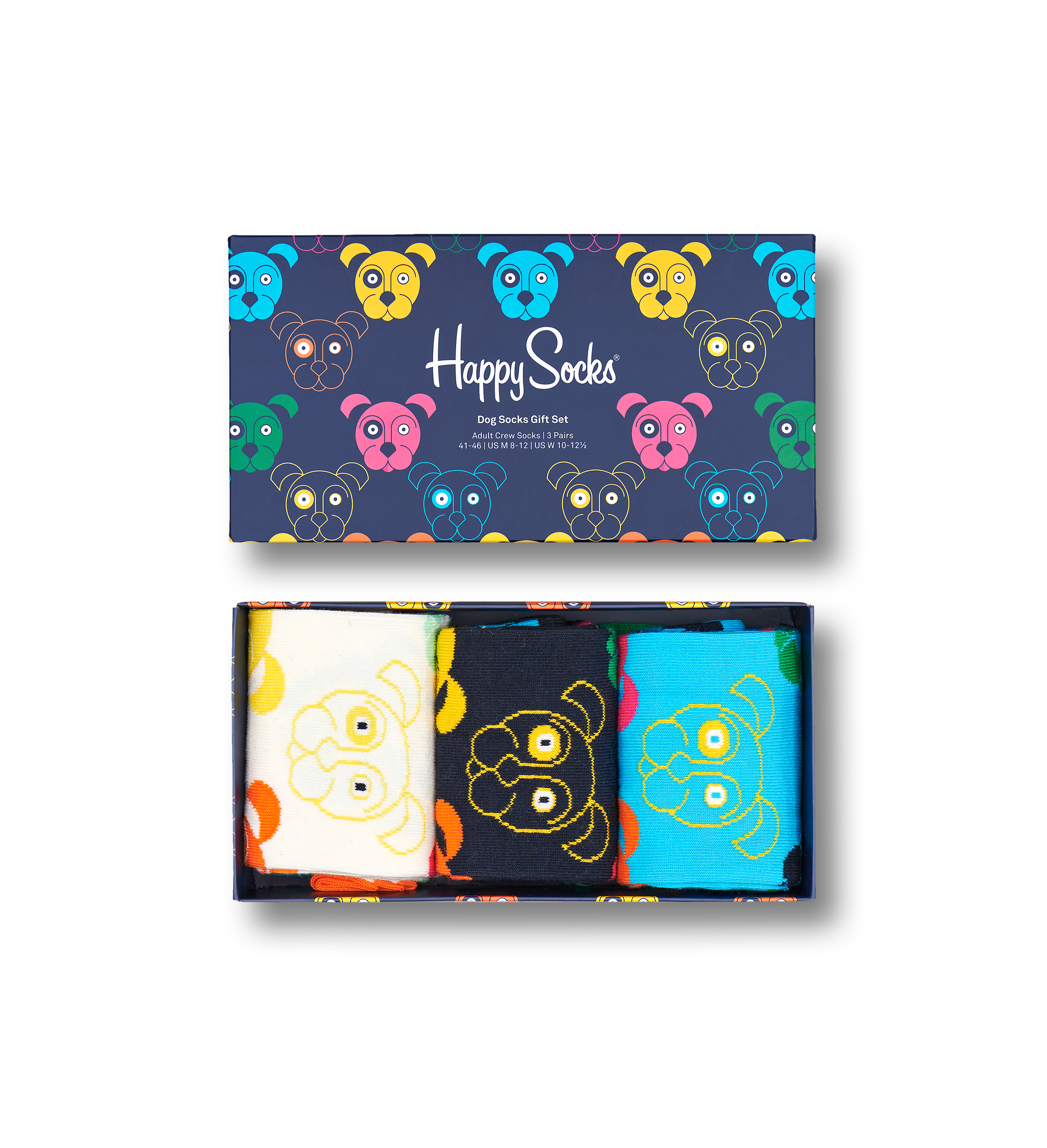 Dog Gift Box 3pc | Happy Socks US