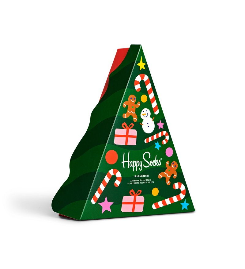 Unique Holiday Gift Ideas - 3-Pack Fun Crew Socks Gift Set