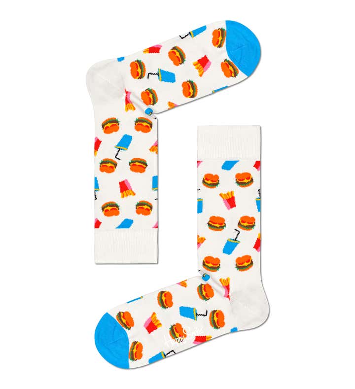 4-Pack Food Lover Socks Gift Set 3