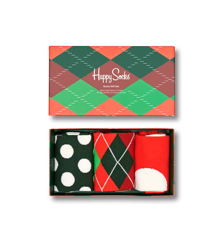 3-Pack Holiday Classics Socks Gift Set