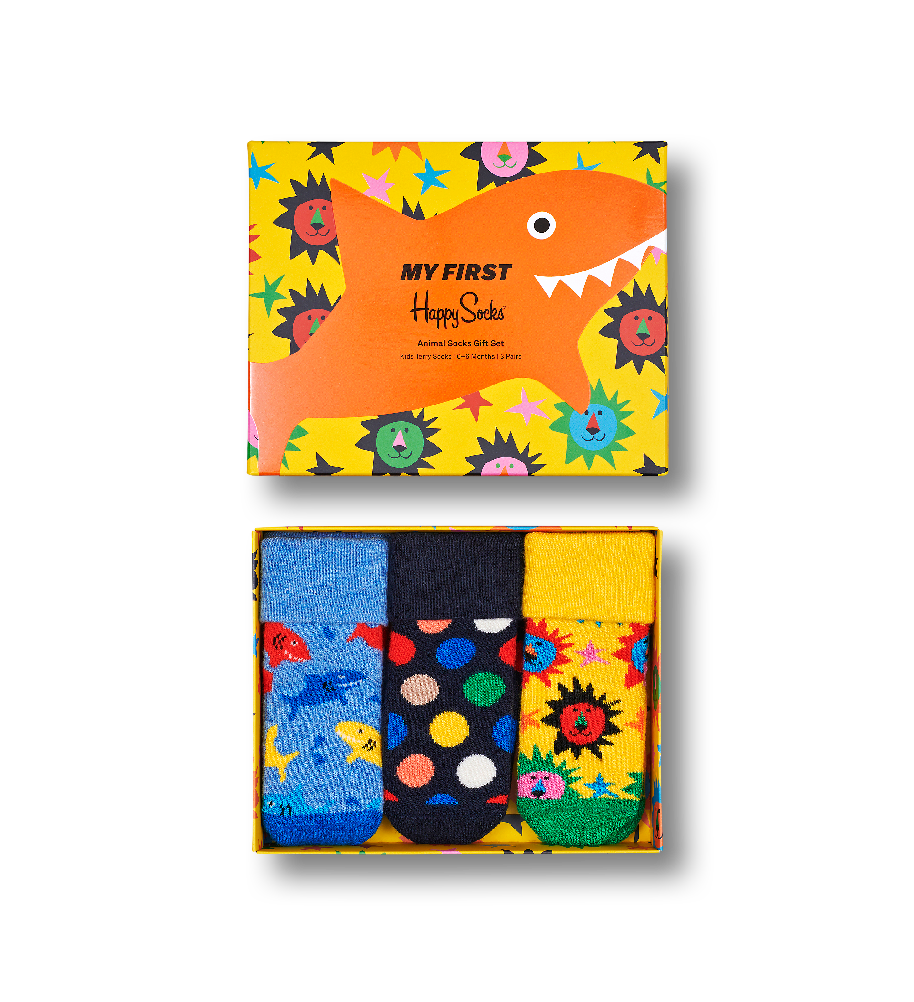 Sock Gift Box for Kids & Babies: Animal | Happy Socks