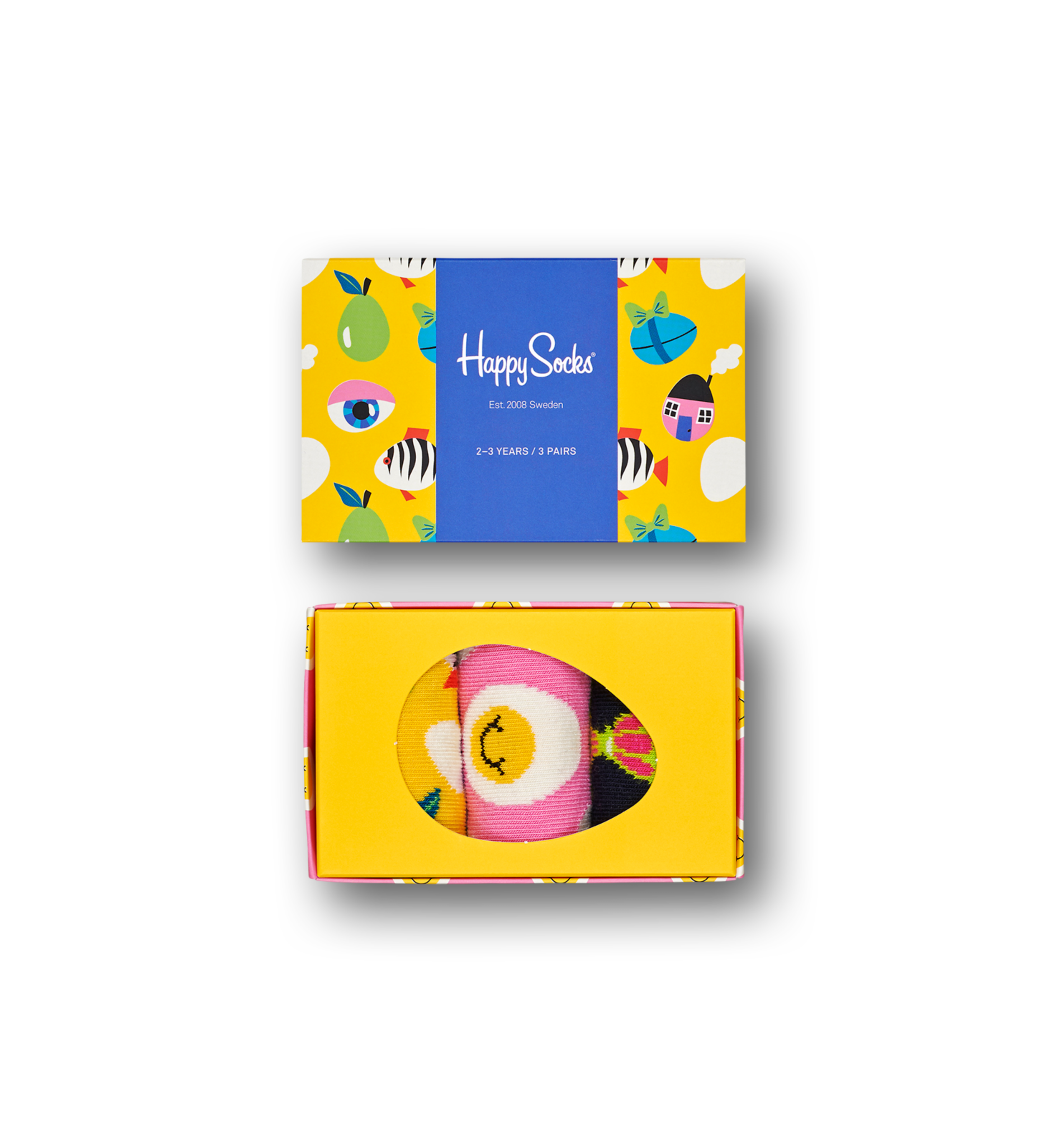 Kids Easter Gift Box, Yellow | Happy Socks