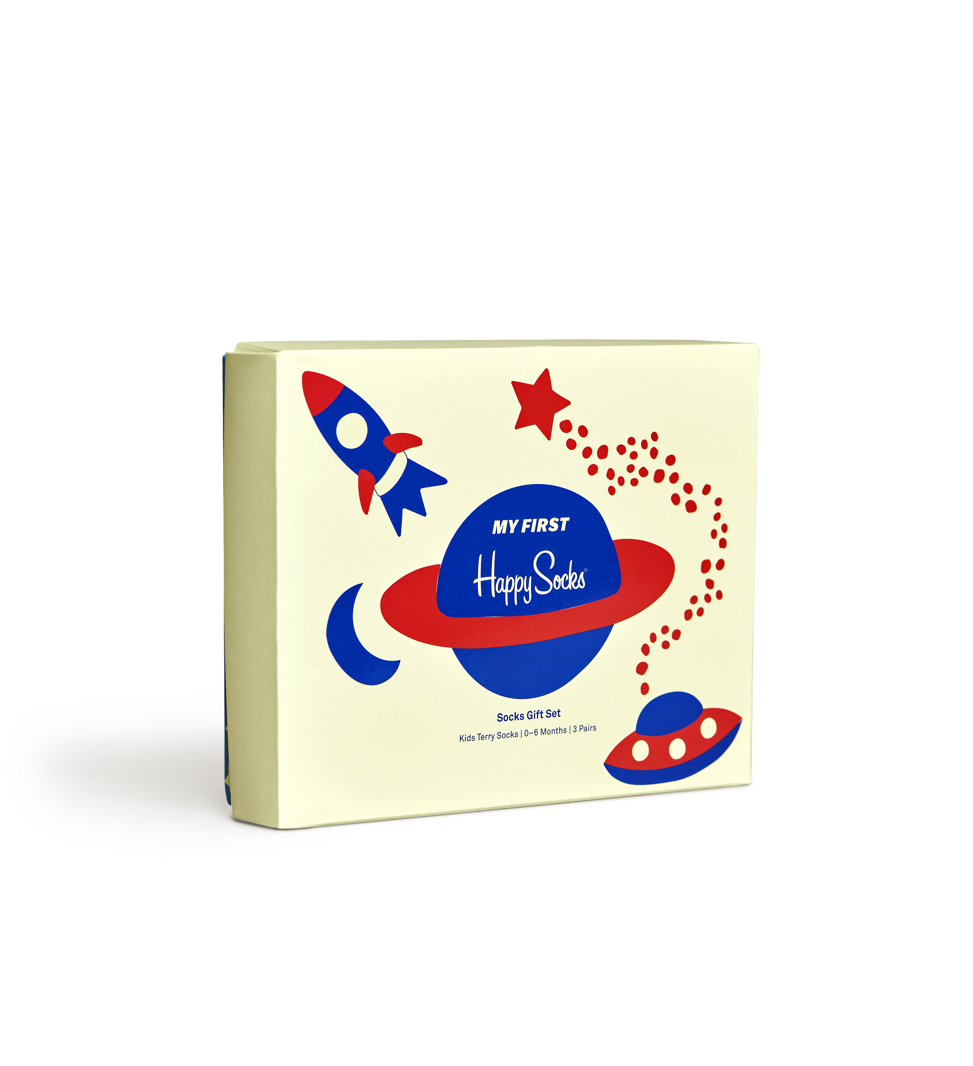 Happy Socks  Gift Set Kids Fun Times Terry Socks (6500) 3-Pack 0-6M