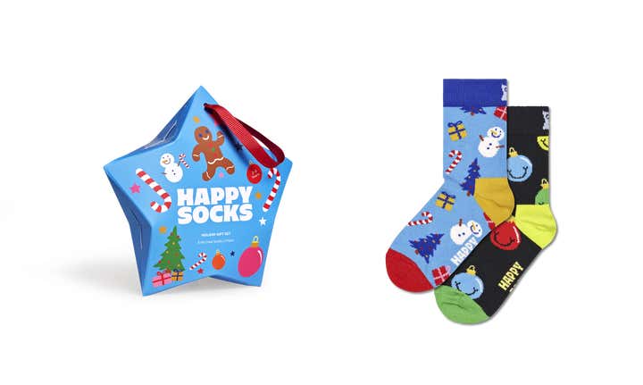 Kids 2-Pack Holiday Socks Gift Set