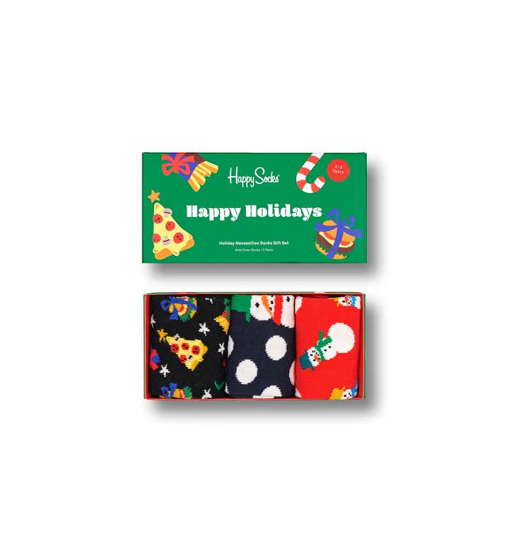Kids Holiday Socks Gift Set