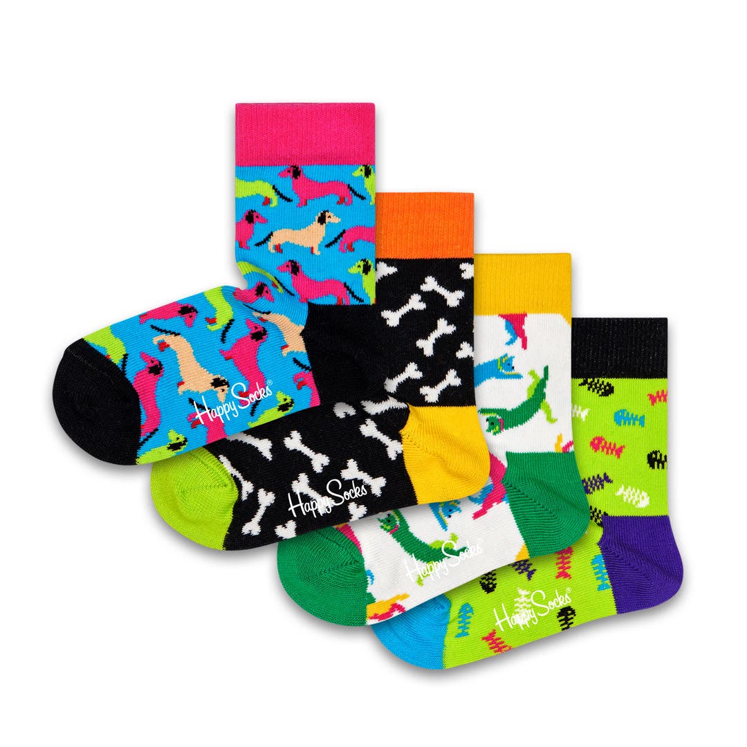 Cat Gift Box 3pc Happy US | Socks