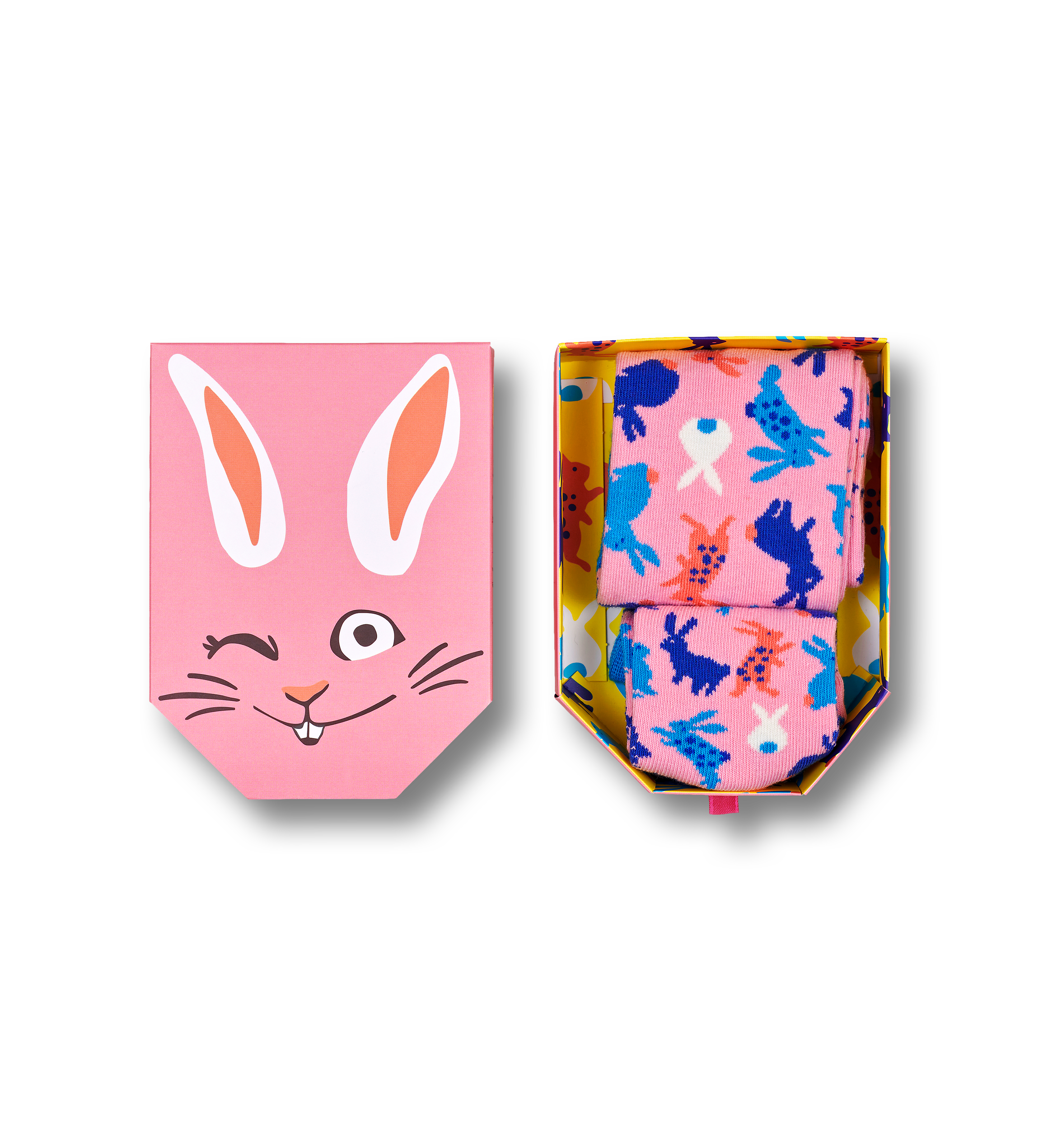 Mini & Me Bunny Kids Socks Gift Set | Happy Socks