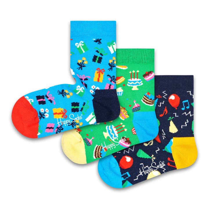 Kids Birthday Socks Gift Set 2