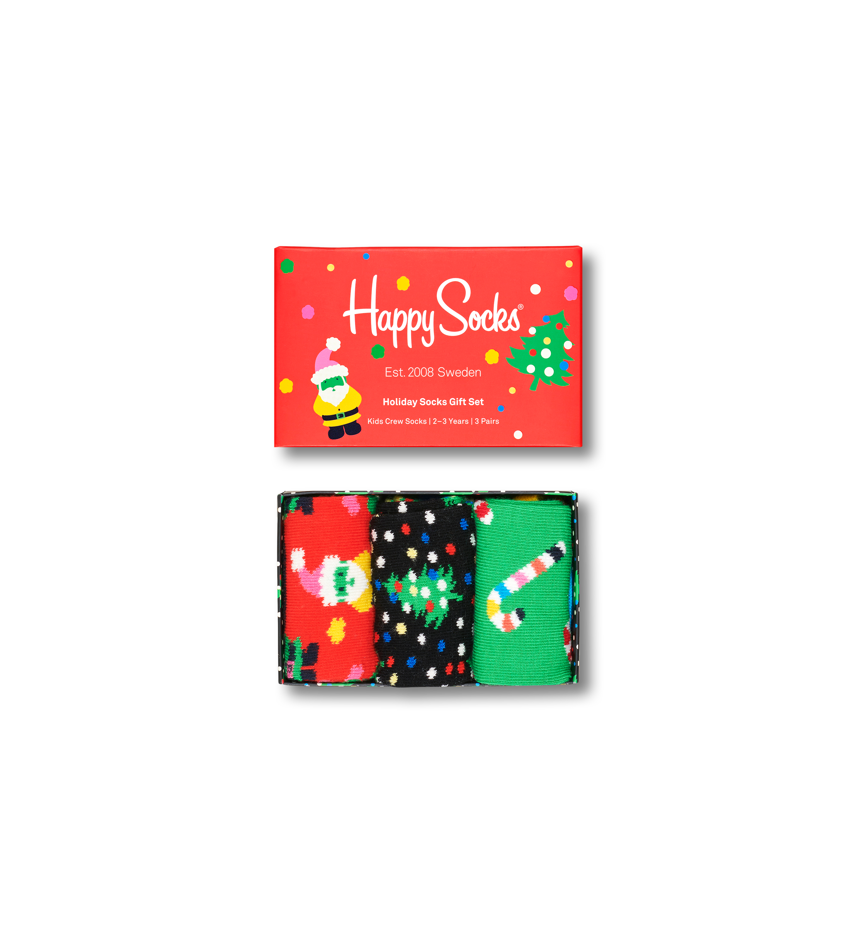 Holiday Gift Box for Kids 3pc | Happy Socks