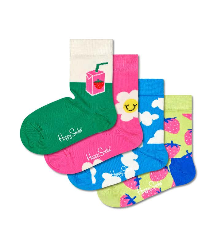 Kids 4-Pack Summertime Socks Gift Set