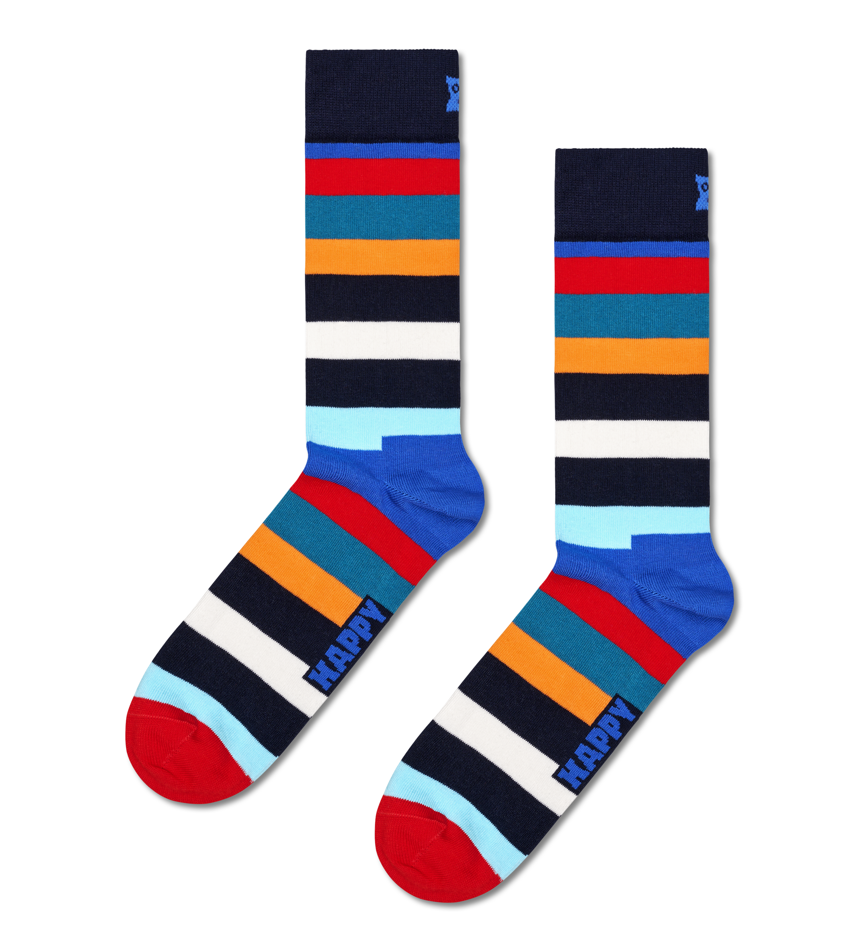 Navy Gift 4-Pack Set Crew US Socks Happy Multi-Color | Socks