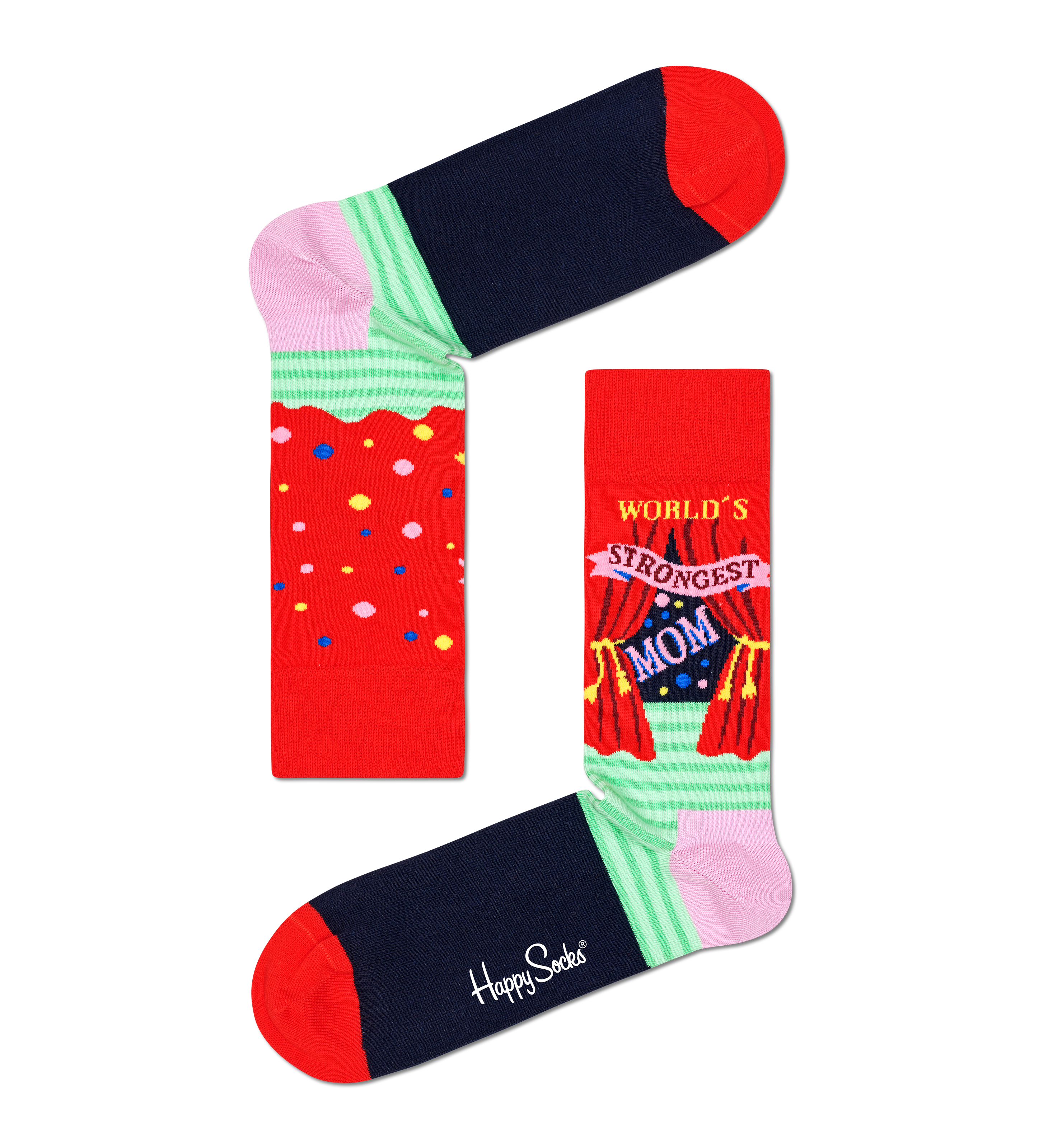 Lot de 3 Chaussettes Femme Happy Socks Mothers Day Gift Box 