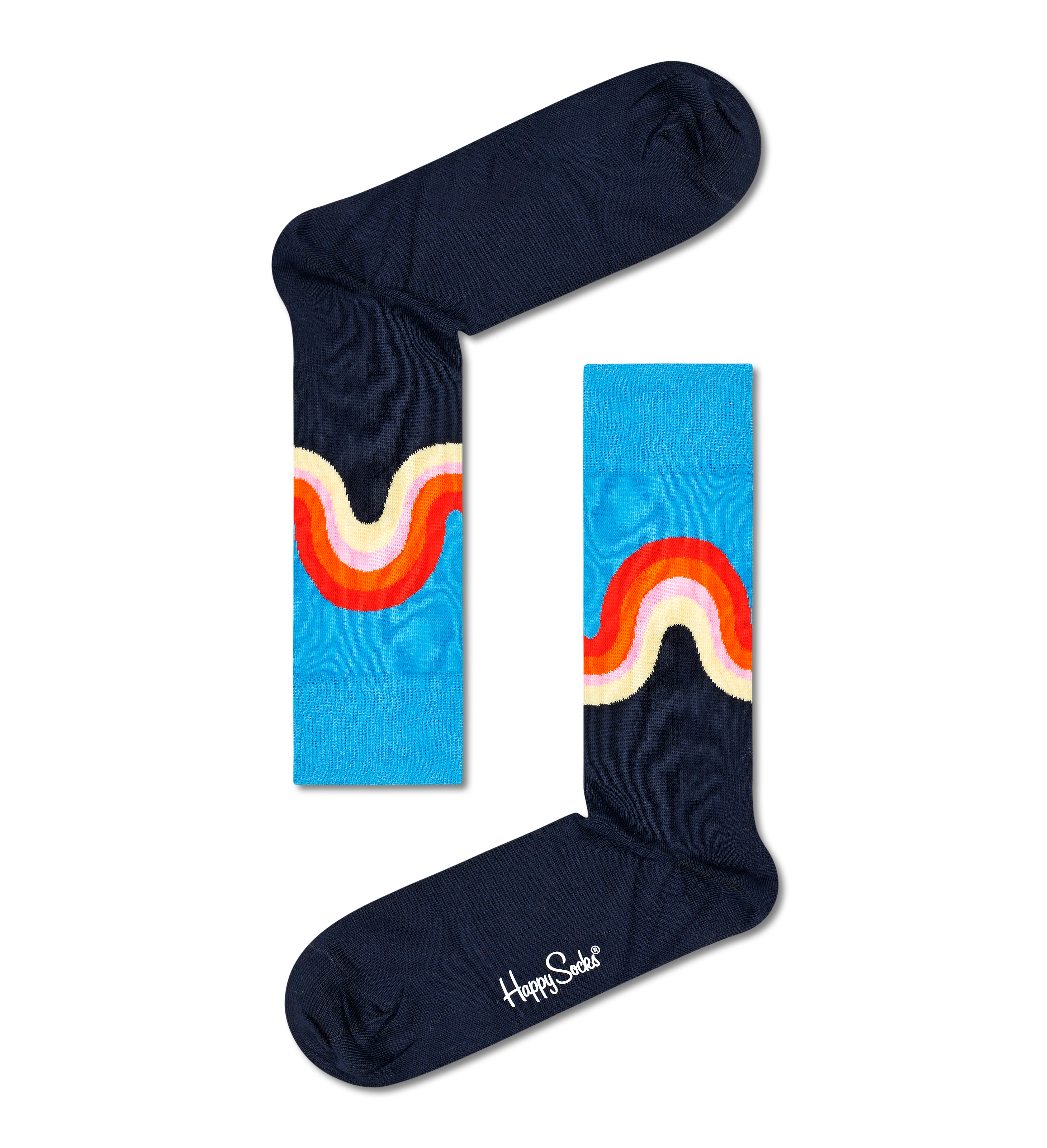 Gift 4-Pack Set Happy Socks Socks Blue Navy EU |