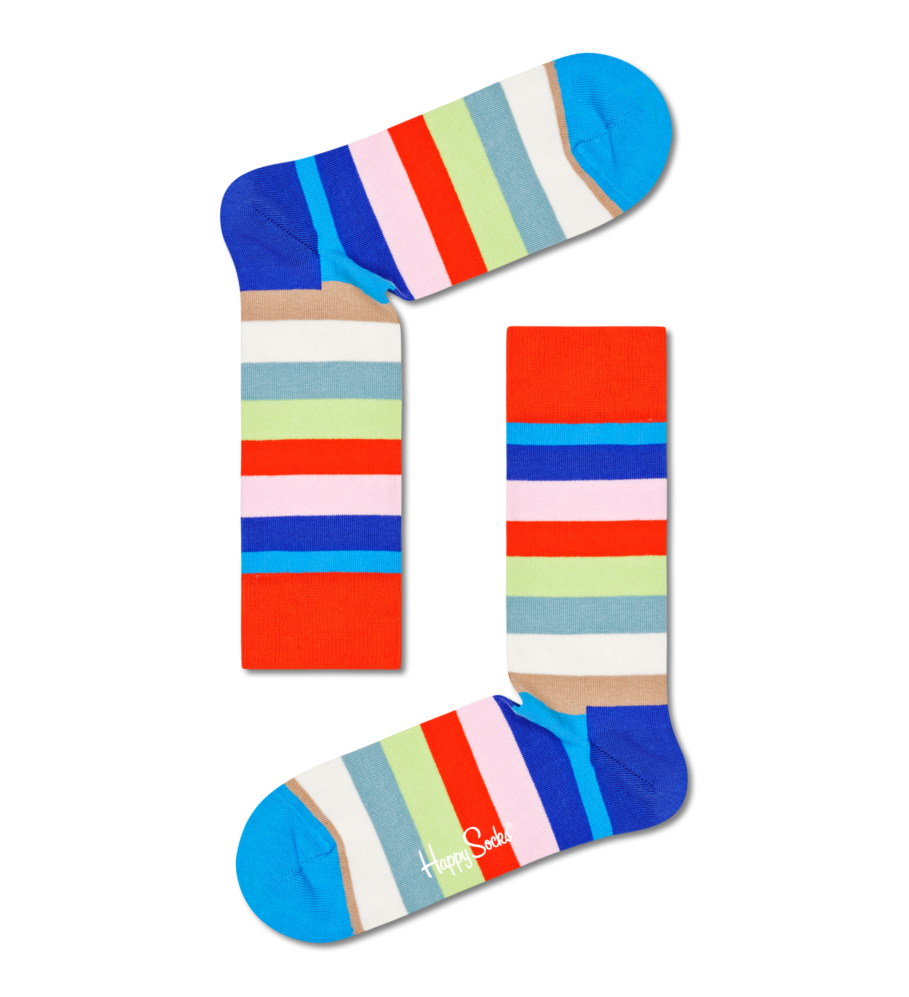 Navy EU Socks Blue Socks Gift | Happy 4-Pack Set