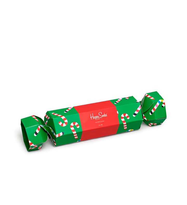 2-Pack Christmas Cracker Candy Cane Gift Set