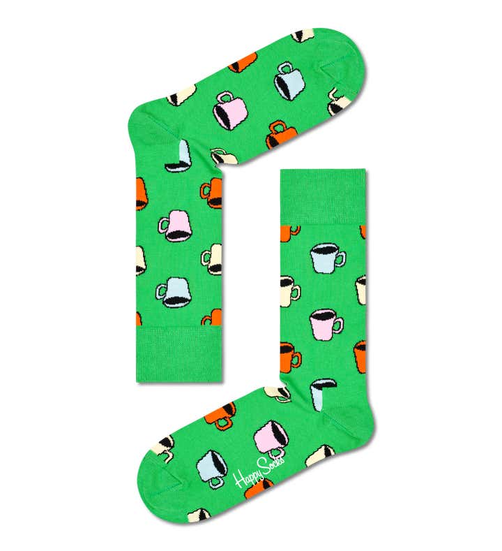 Light Green 7-Pack 7 Days A Week Crew Socks Gift Set