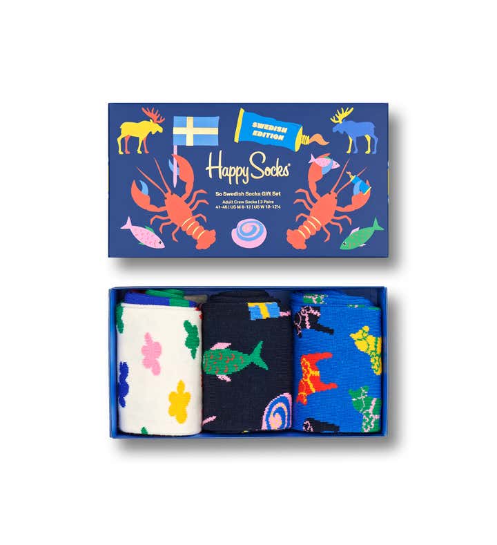 3-Pack So Swedish Socks Gift Set