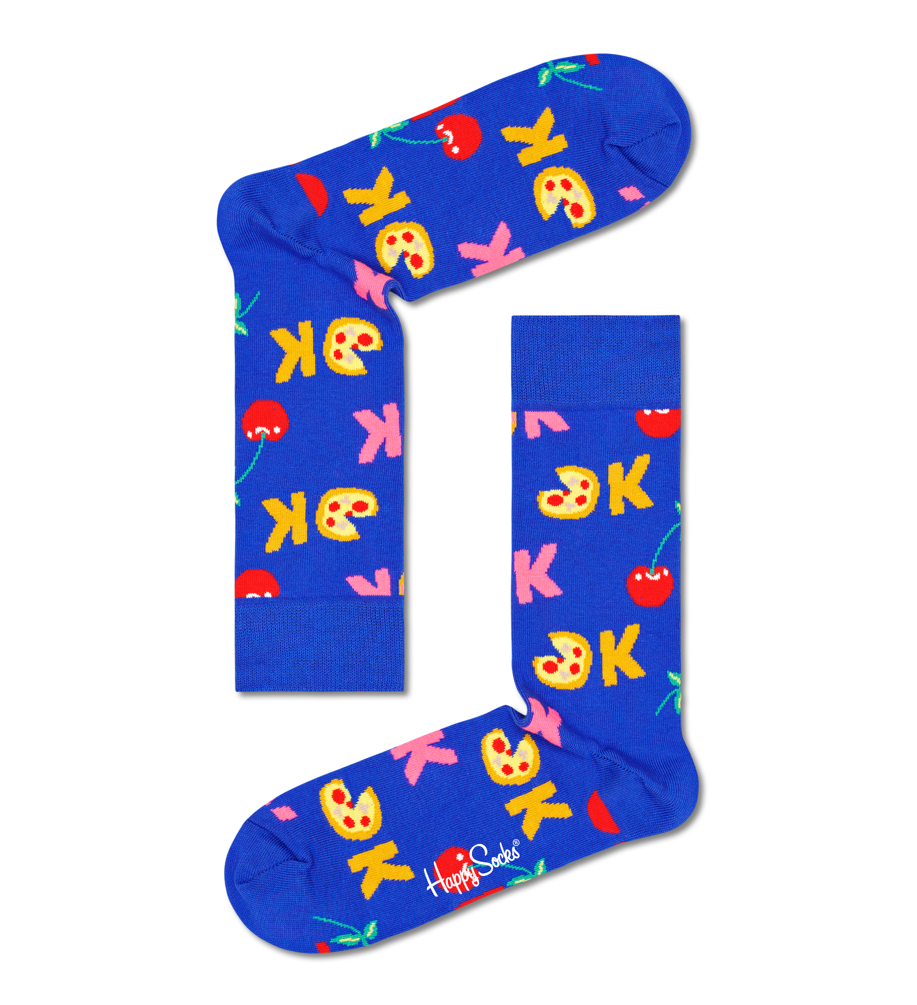 Blue Socks 7 Socks Happy US Set Gift 7-Pack Crew Light | Day