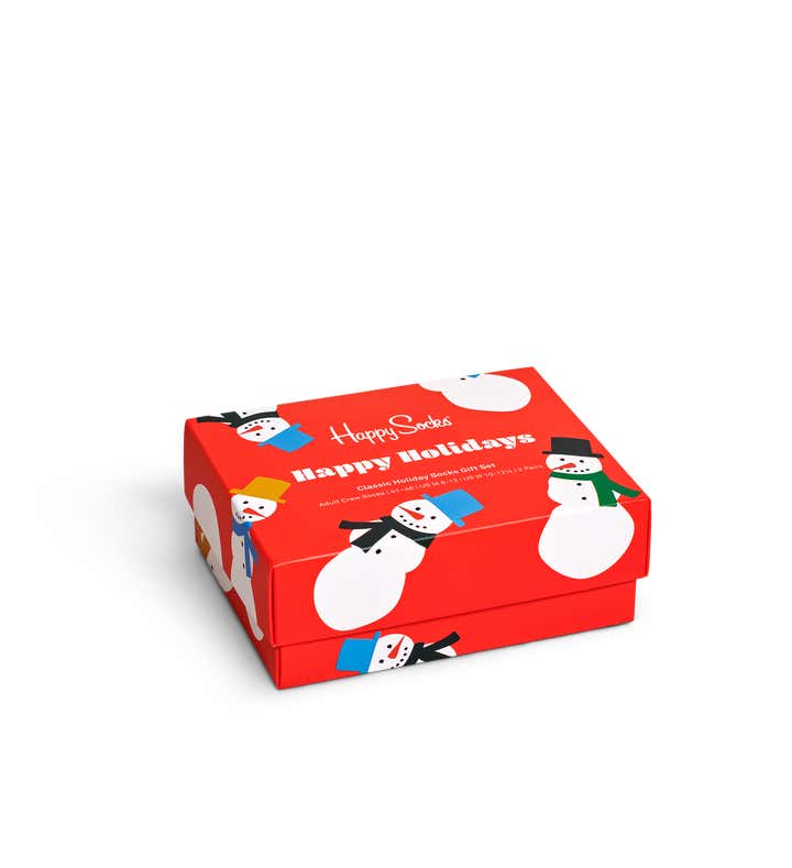 2-Pack Snowman Socks Gift Set