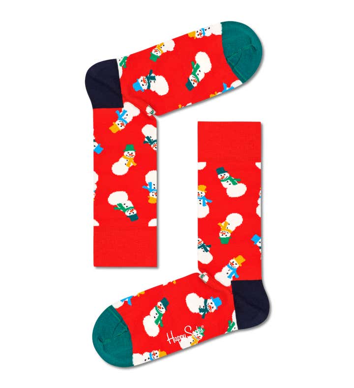 3-Pack Snowman Socks Gift Set 3