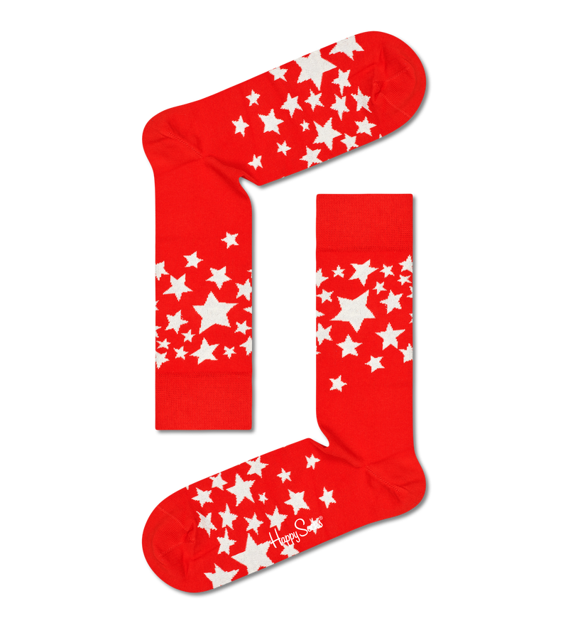 Red Star Socks Gift Set | Fun Crew Socks