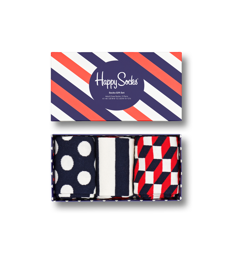 Classic Stripe Socks Gift Box | Happy Socks
