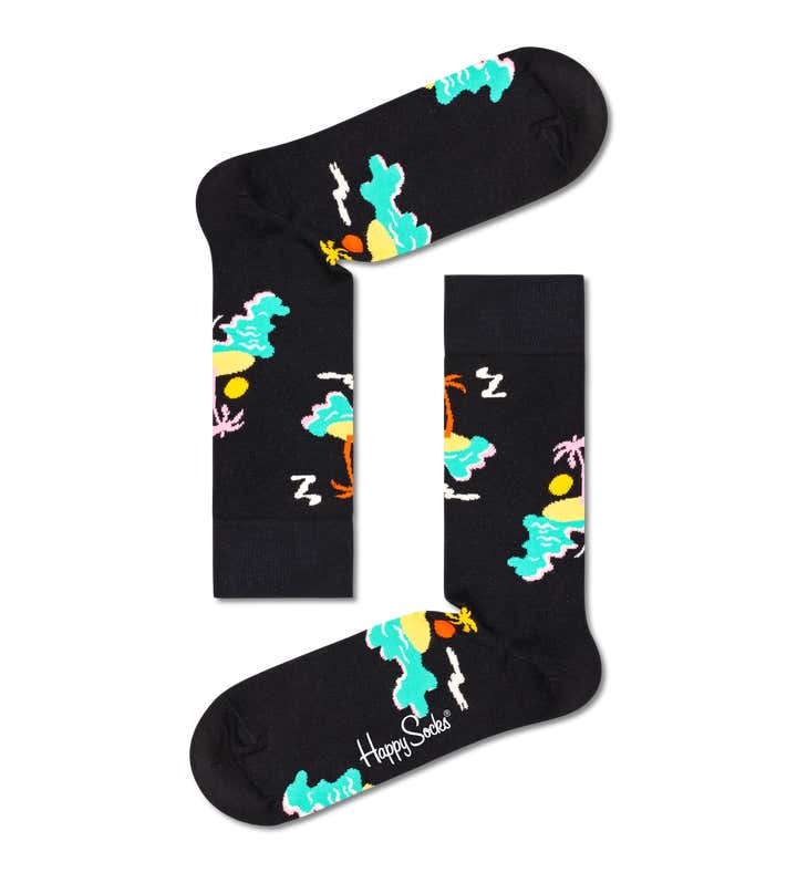 5-Pack Tropical Night Socks Gift Set 2
