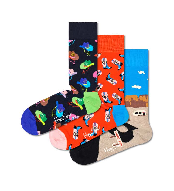 3-Pack Welcome To... Socks Gift Set
