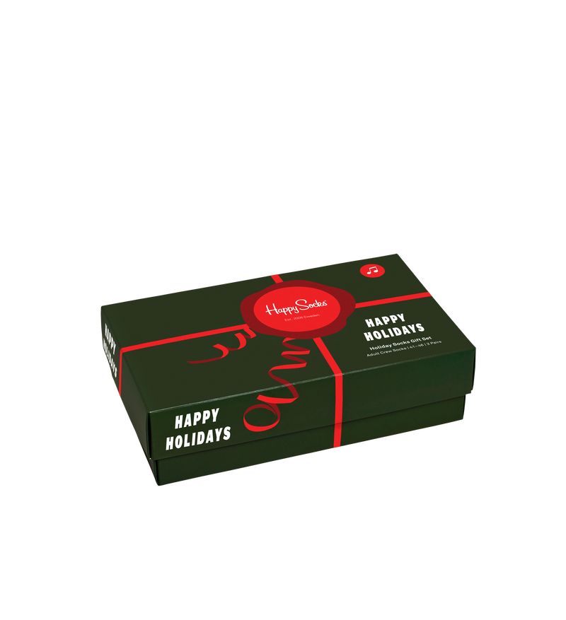 Holiday Gift Box 3pc | Happy Socks