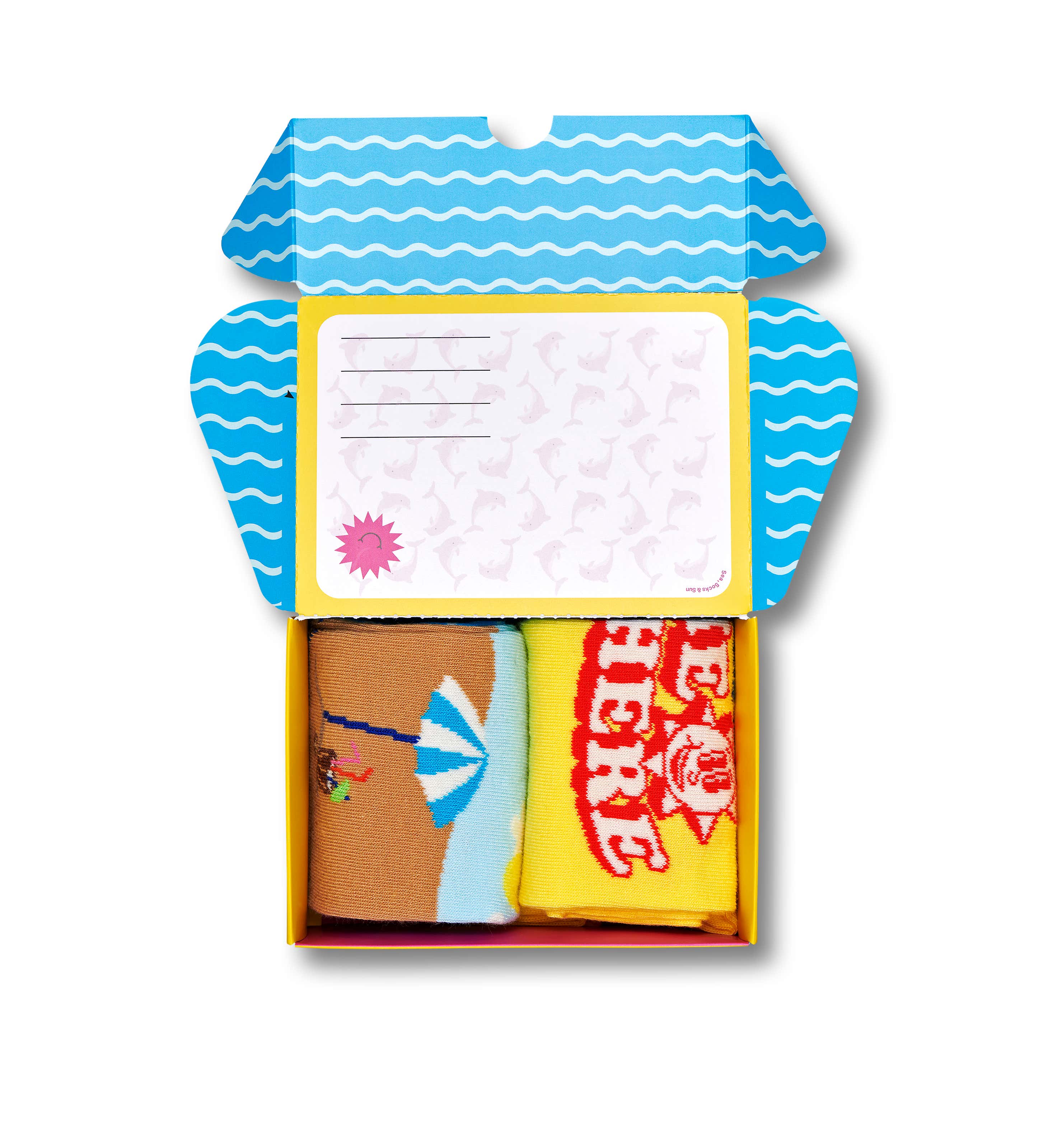 happy!品 2-Pack Wish You Were Here Crew Gift Set | Happy Socks US