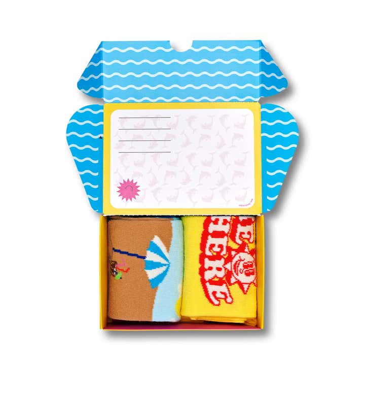 2-Pack Wish You Were Here Socks Gift Set
