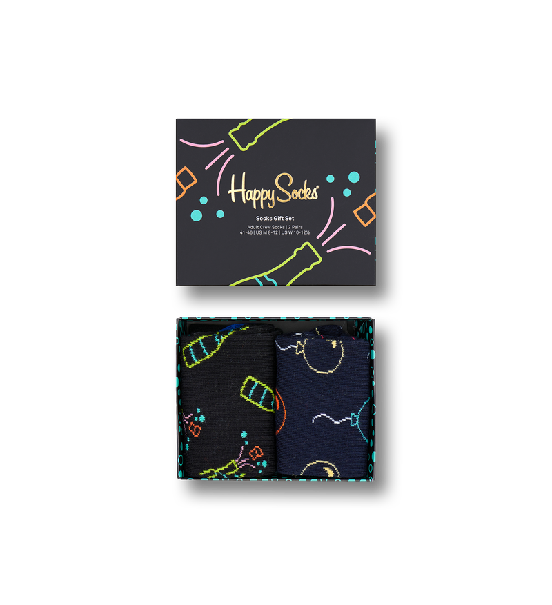 Black 2-Pack You Did It Crew Gift Set